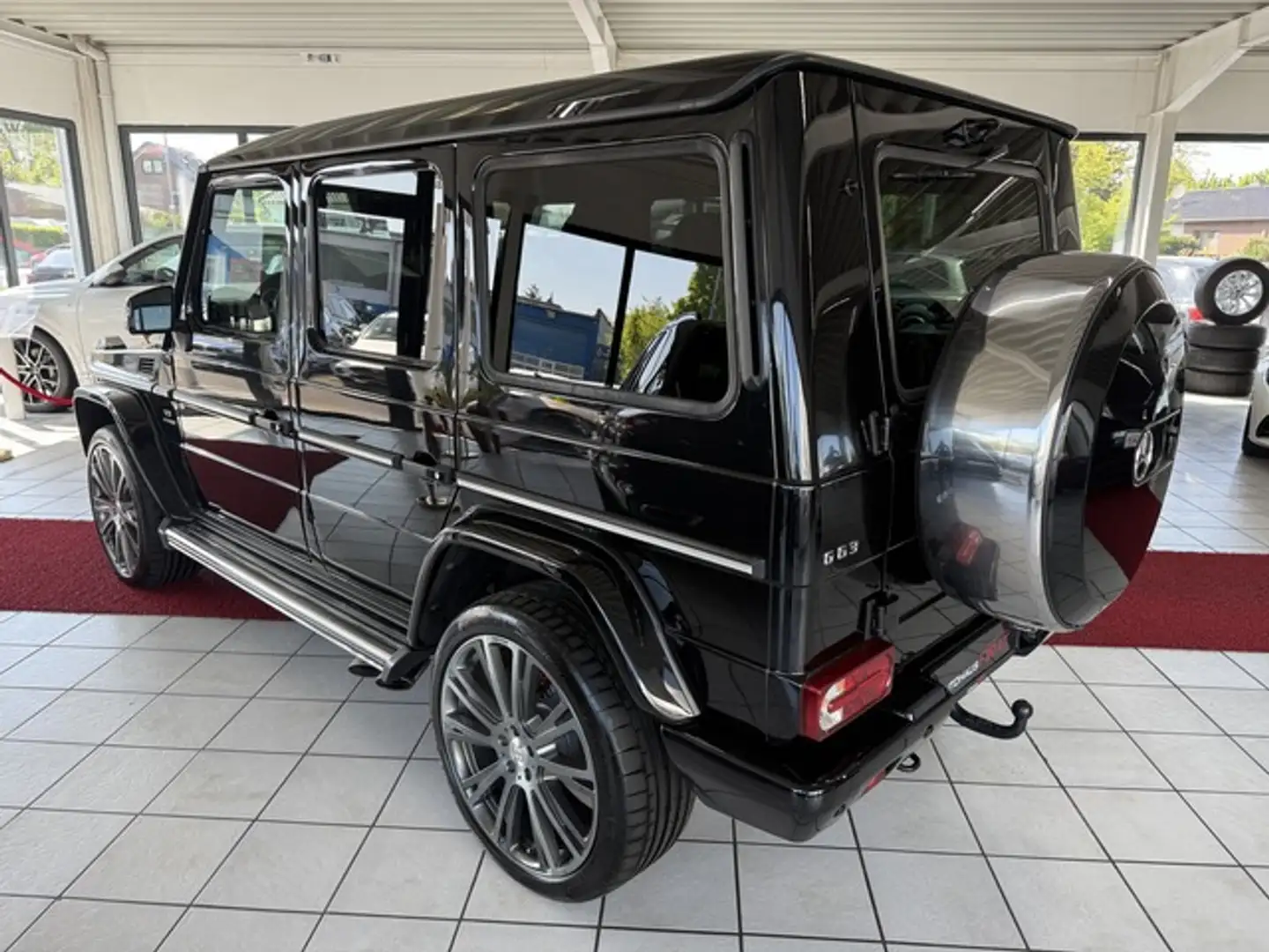 Mercedes-Benz G 63 AMG Standheizung+SD+Leder+22 Zoll Alu+Kamera Schwarz - 2