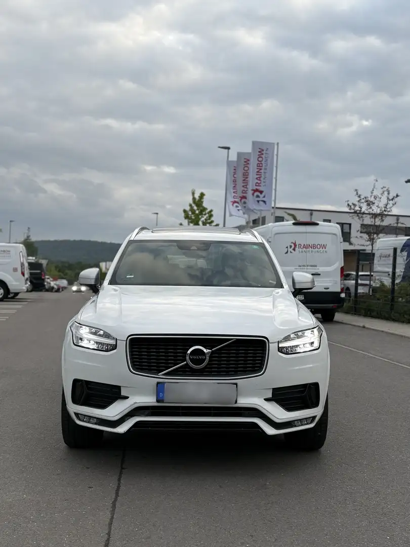 Volvo XC90 R-Design|Top Austattung|7Sitze Weiß - 2