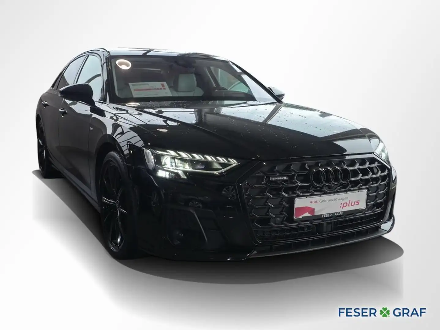 Audi A8 50 TDI qu. 2x S line Pano Sitzbelüft. Standh. Schwarz - 2