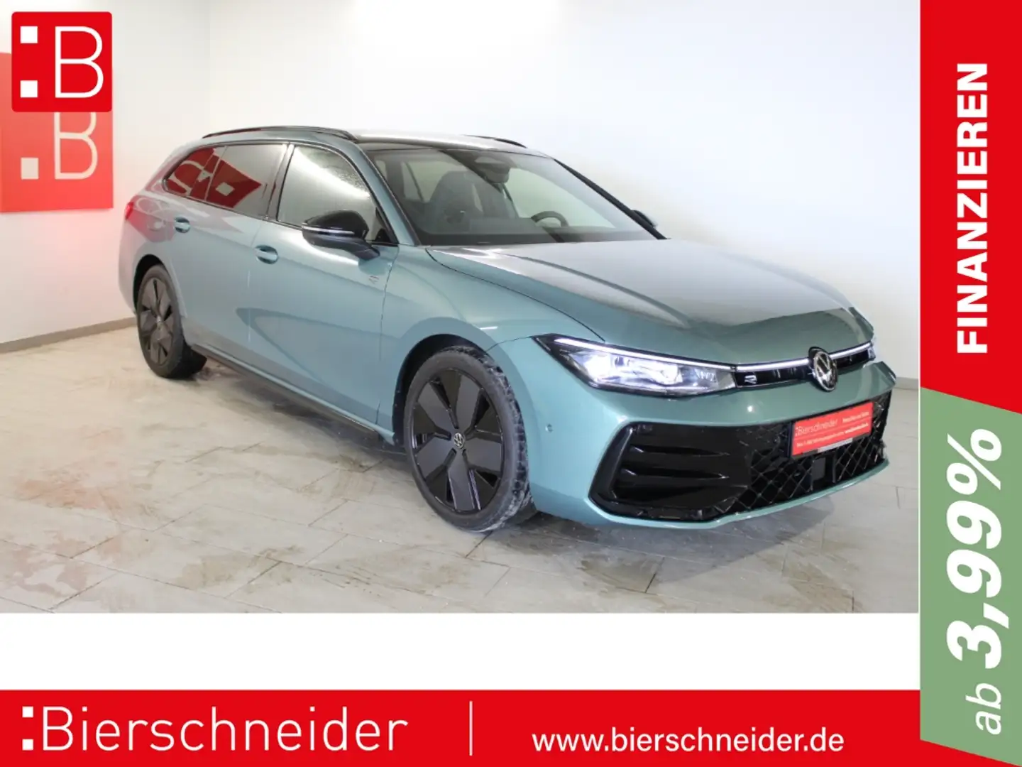 Volkswagen Passat 2.0 TDI DSG 4Mo. R-Line Signature 19 AHK 5J.-GARAN Grün - 1