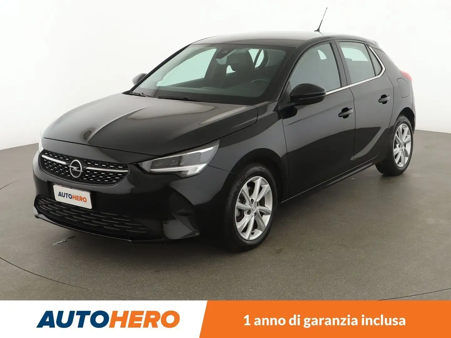 Opel Corsa 1.2 Turbo Elegance 100 CV Nero - 1