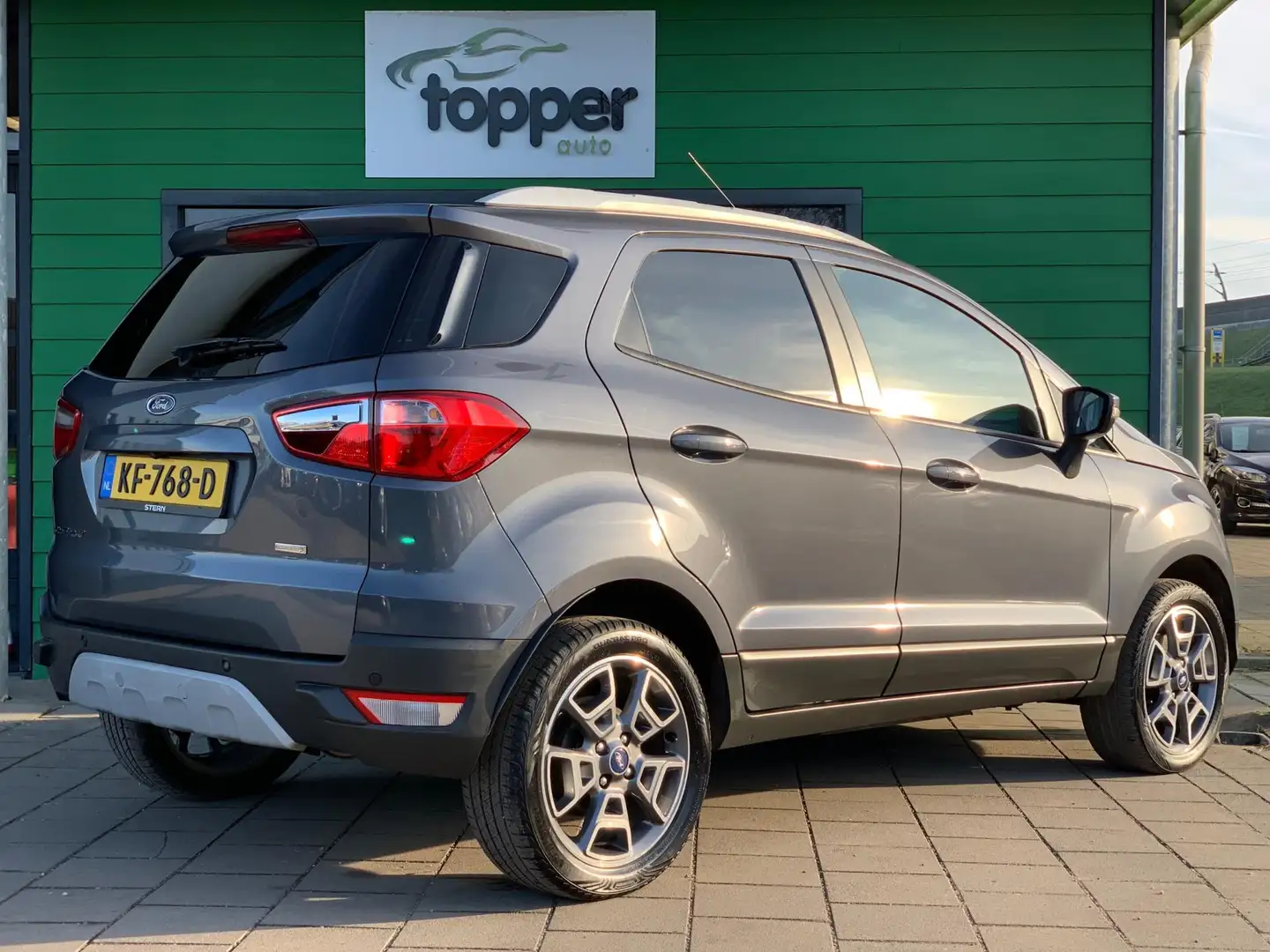 Ford EcoSport 1.0 EcoBoost Titanium | Camera | Navigatie | Elekt Grijs - 2