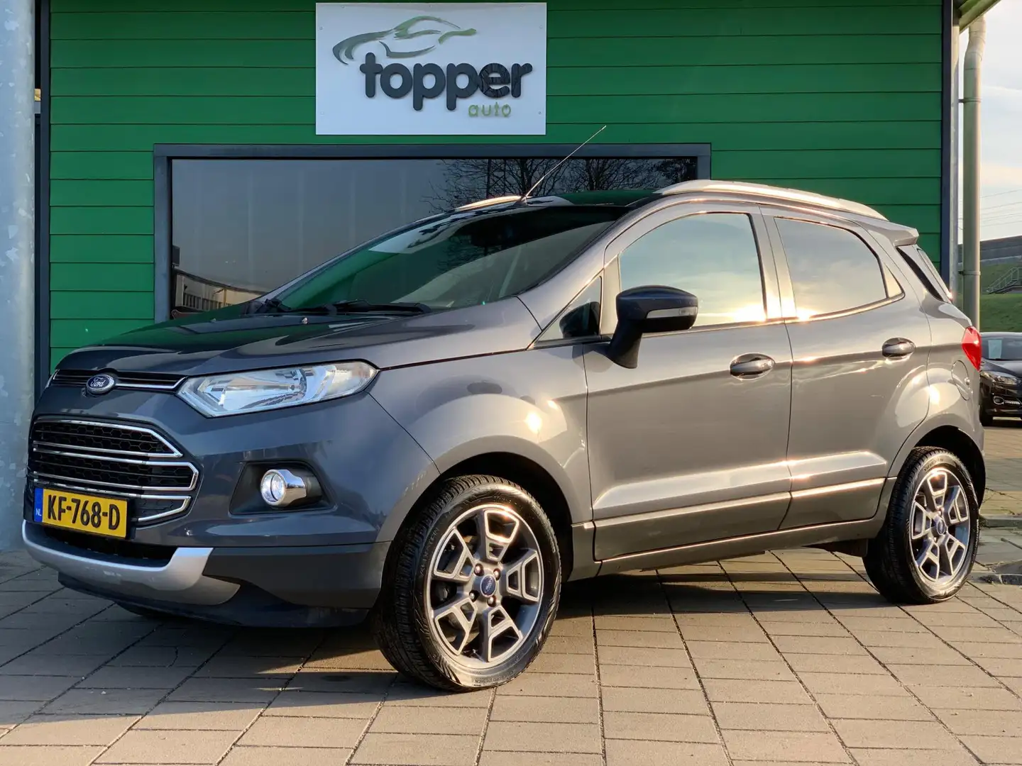 Ford EcoSport 1.0 EcoBoost Titanium | Camera | Navigatie | Elekt Grijs - 1