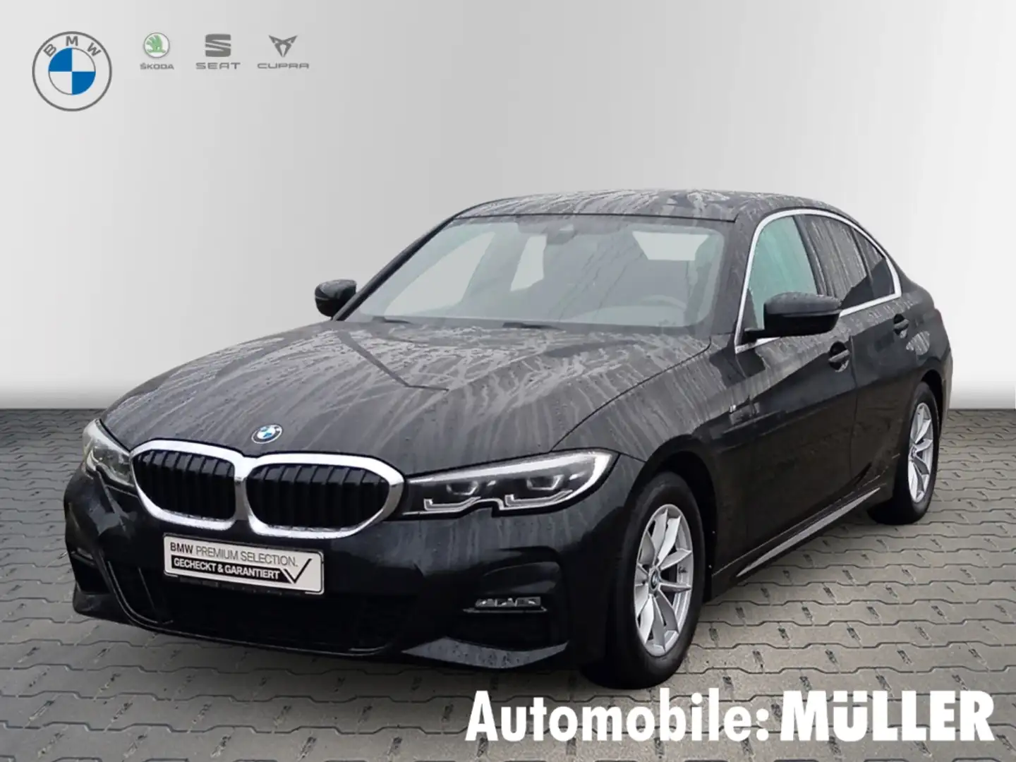 BMW 320 i M Sport Limousine Park-Assistent Sportpaket AD N Nero - 1