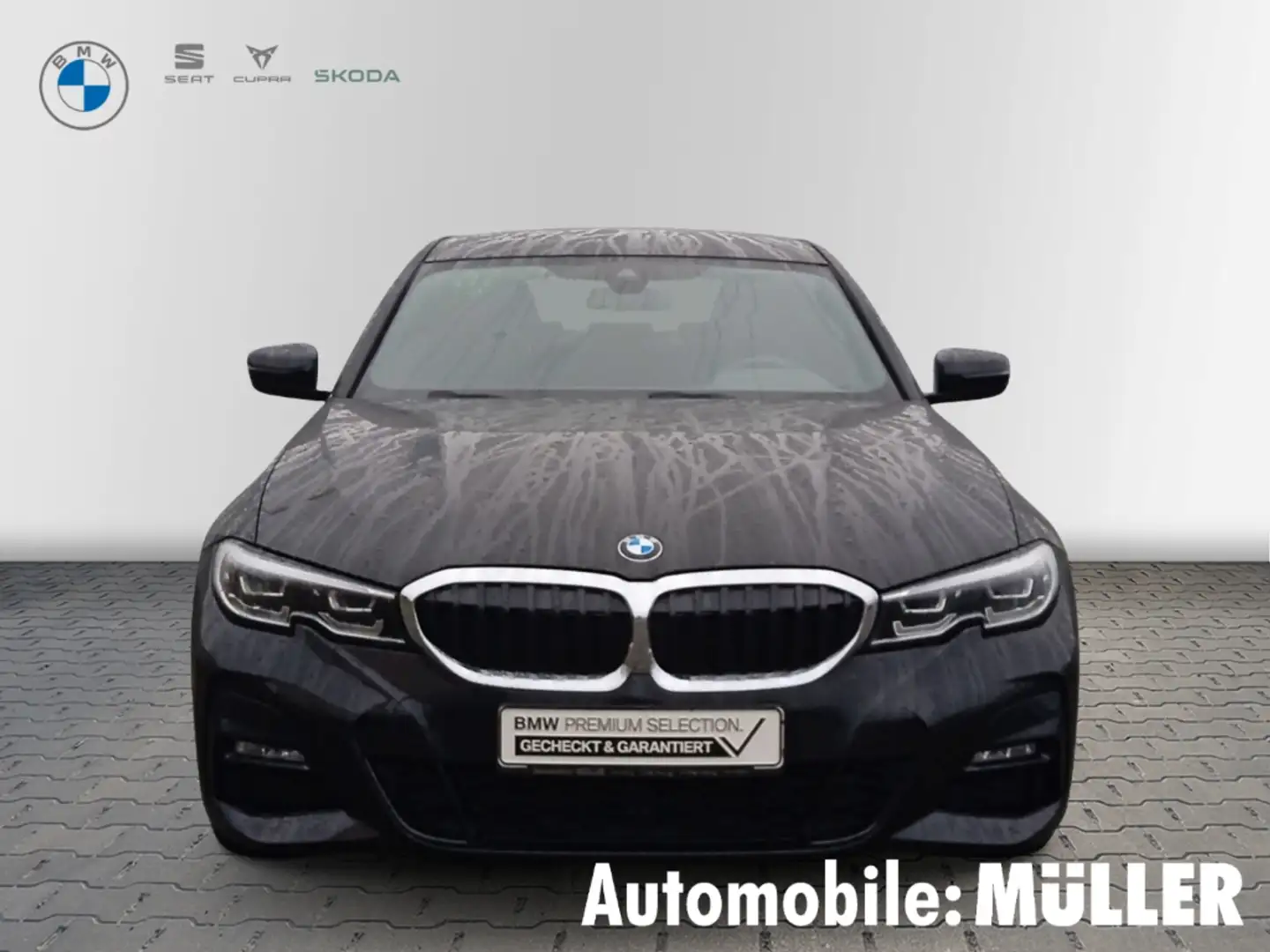 BMW 320 i MSPORT+LED+LIVE COCKPIT PRO.+DAB+KAMERA+ Noir - 2