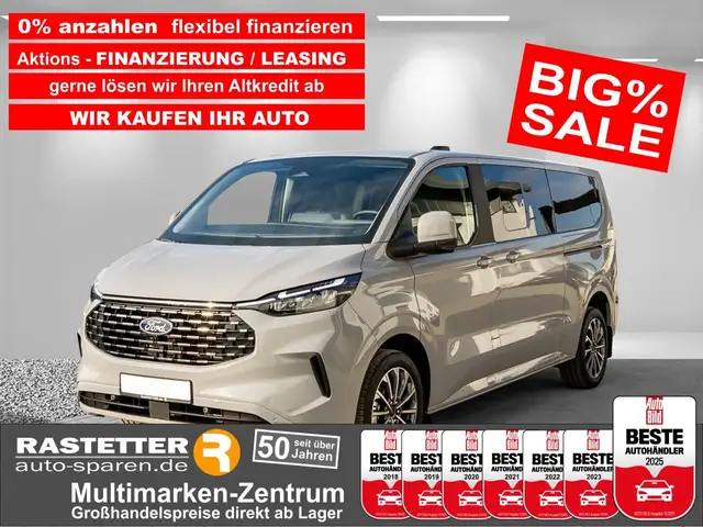 Ford Tourneo Custom L2 Titanium X 8S 5Jahre+Leder+19Z+Navi+SYNC4+ACC+3