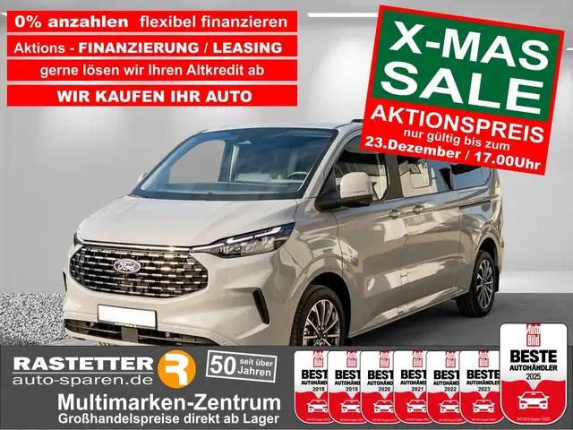 Ford Tourneo Custom L2 Titanium X 8S 5Jahre+Leder+19Z+Navi+SYNC4+ACC+3