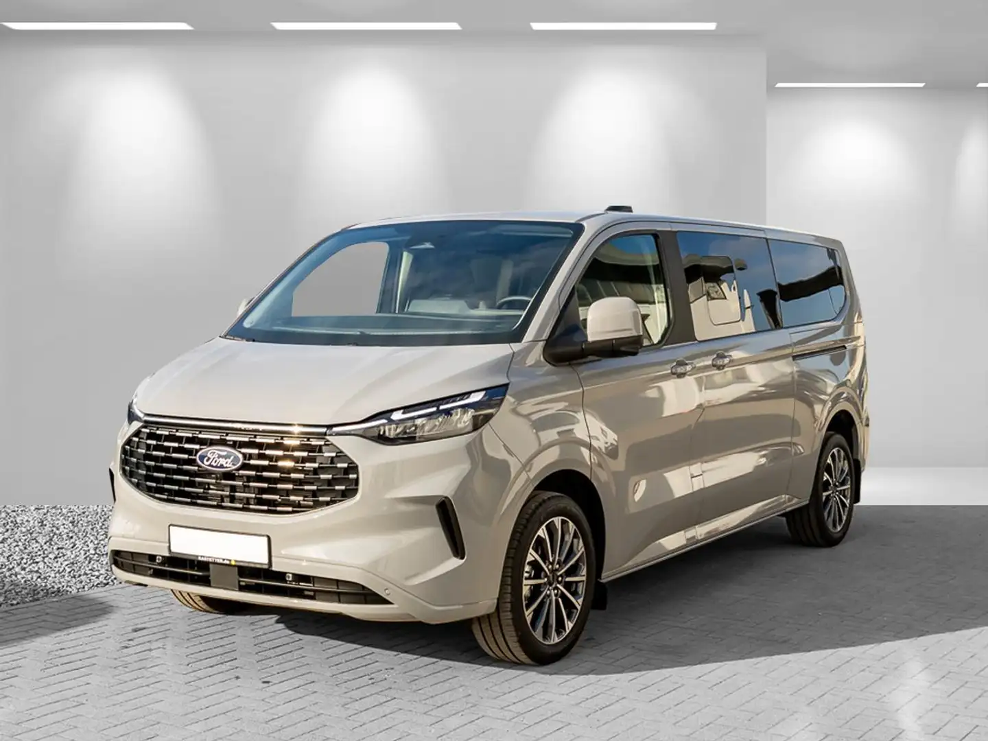 Ford Tourneo Custom L2 Titanium X 8S 5Jahre+Leder+19Z+Navi+SYNC4+ACC+3 Gris - 2