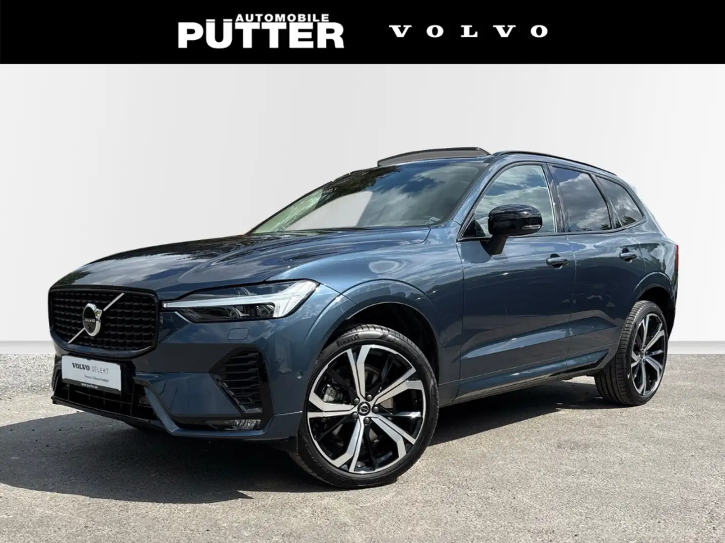 Volvo XC60 B5 Benzin AWD Ultra Dark 21'' ACC 360 Kamera HUD B Blau - 1