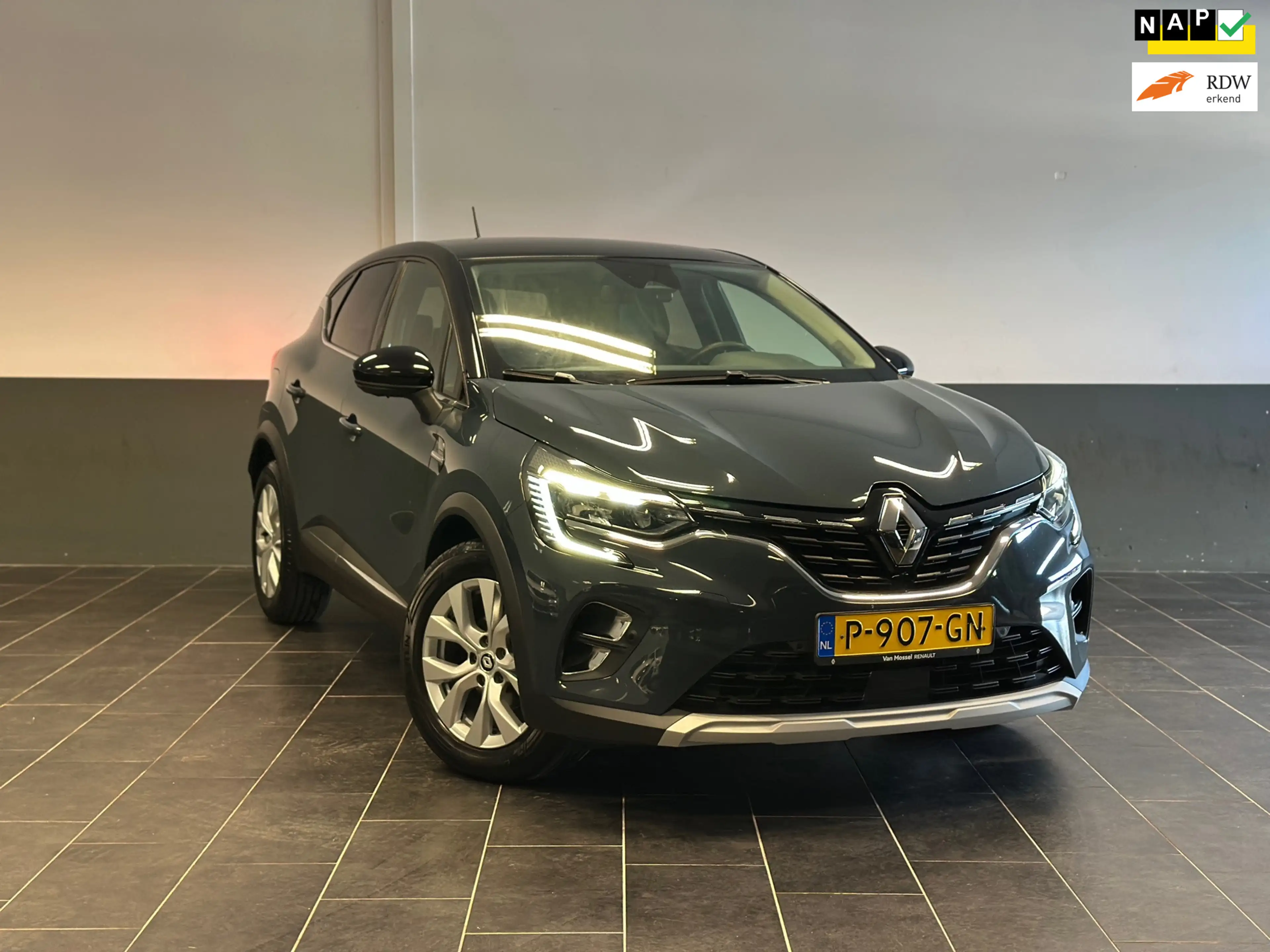 Renault Captur 1.0 TCe 90 Intens , 1e eig , org Ned , nw staat ,