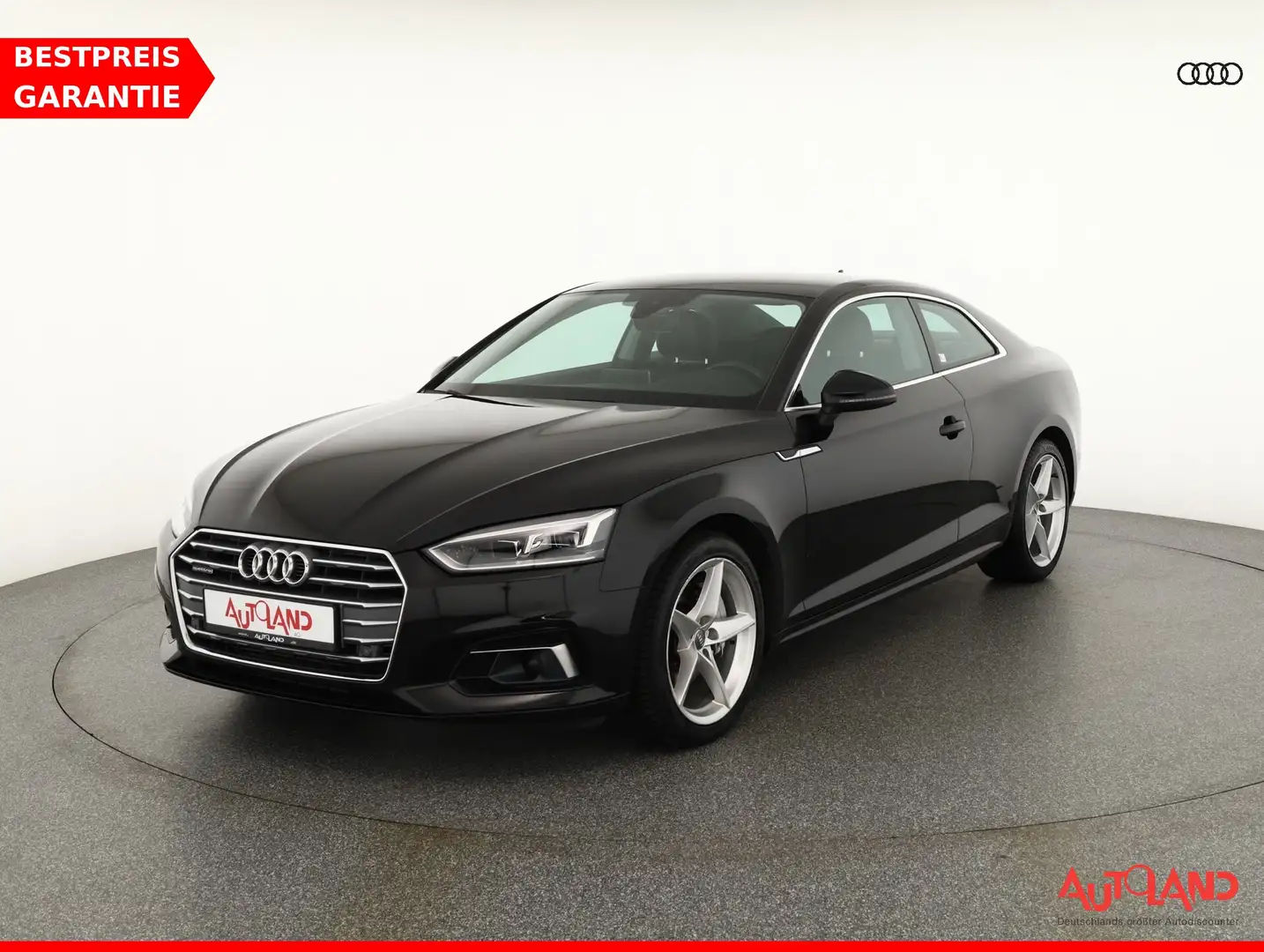 Audi A5 Coupe 2.0 TFSI quattro sport LED Navi Kamera Zwart - 1