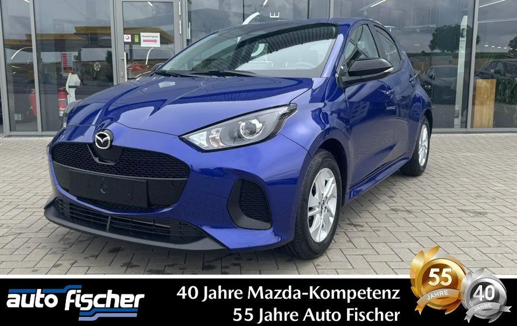 Mazda 2 Hybrid 1.5 (116PS) Autom. FWD Centre-Line Rück Синій - 1