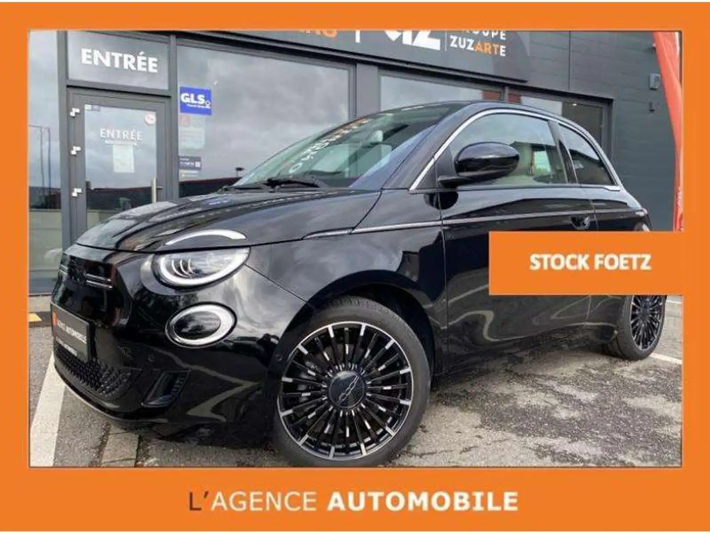 Fiat 500e Cabrio Noir - 1