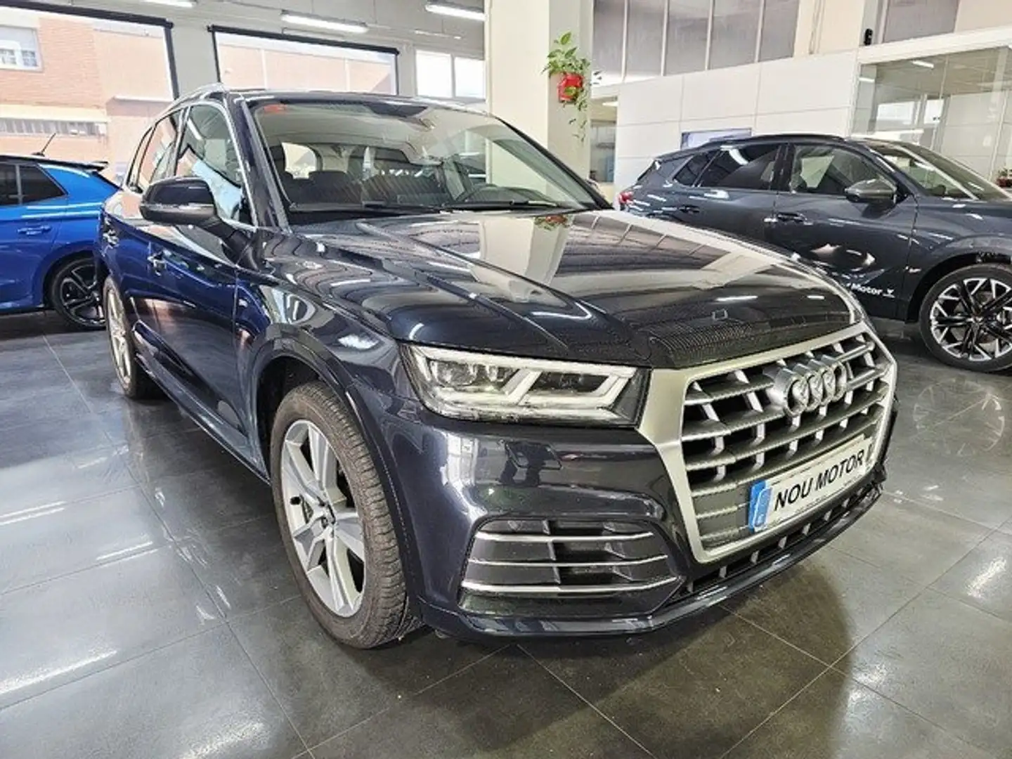 Audi Q5 40 TDI S line quattro-ultra S tronic 140kW Azul - 2