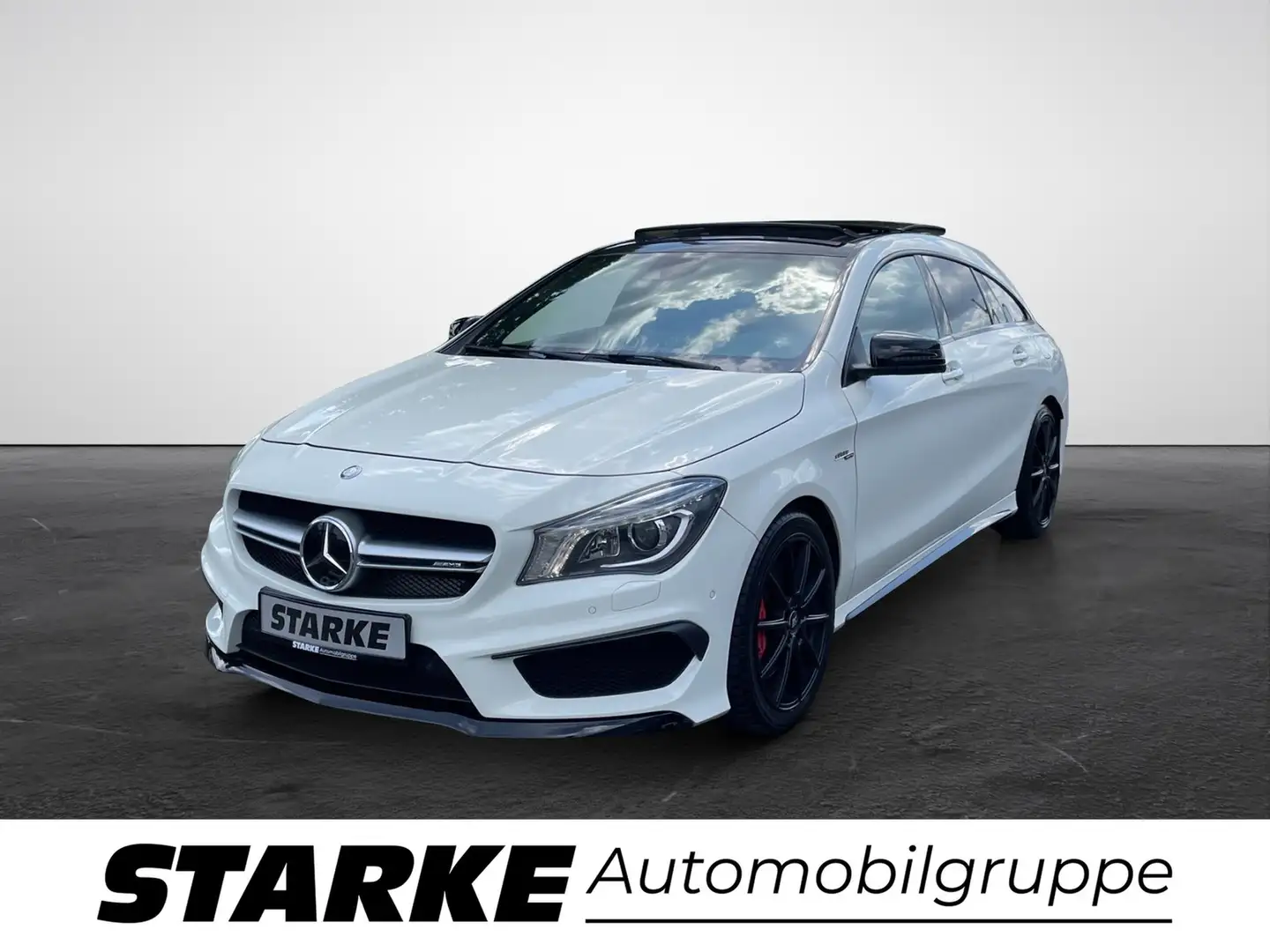 Mercedes-Benz CLA 45 AMG Shooting Brake 4Matic Blanc - 2
