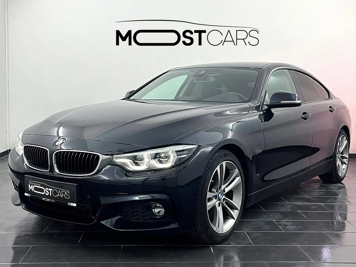 BMW 420 d Gran Coupe Aut. **AHK | NaviPRO | LED** Schwarz - 1