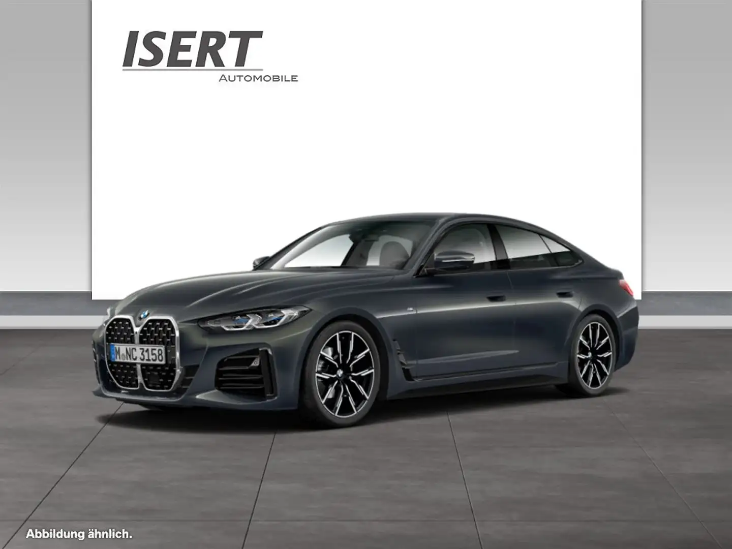 BMW 430 d xDrive M Sport A. +DAB+RFK+LASER+H&K Grau - 1