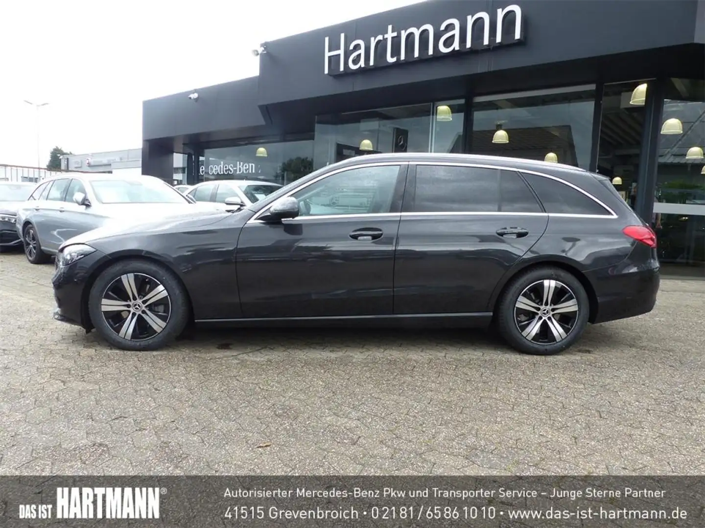 Mercedes-Benz C 180 T AVANTGARDE+AHK+MBUX+RF-KAM+SPGL-PLT+AMBI Grau - 2