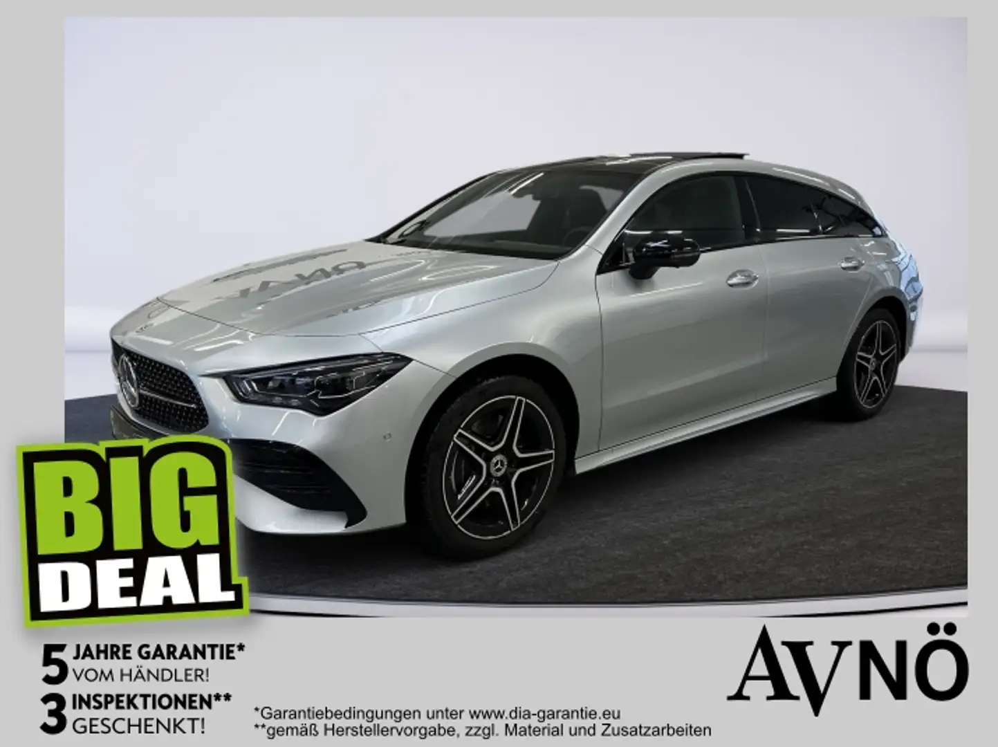 Mercedes-Benz CLA 250 e SB AMG LINE PANO SD HUD MULTIBEAM LED Silber - 1