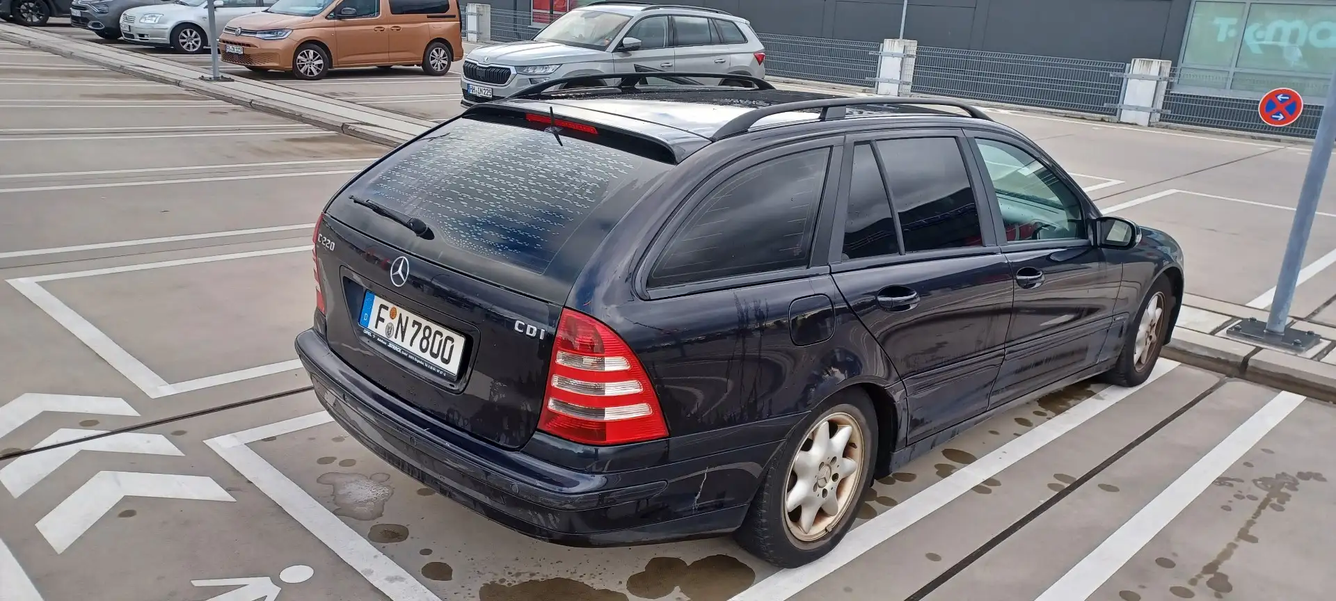 Mercedes-Benz C 220 T CDI Automatik Avantgarde DPF Sport Edition Schwarz - 2