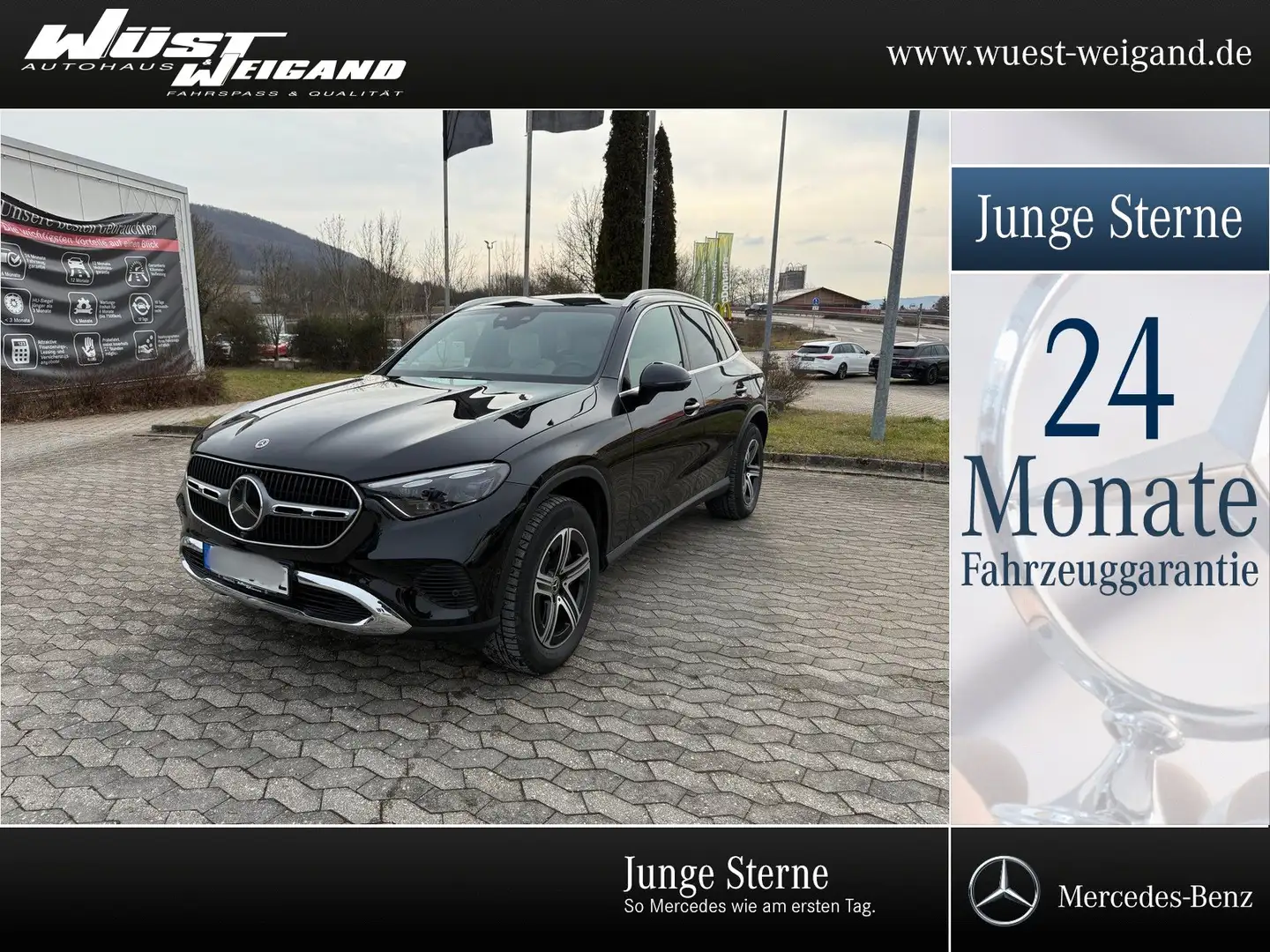 Mercedes-Benz GLC 300 e 4M AHK/Pano/Distr/360°/Sound/DigitalLi Schwarz - 1