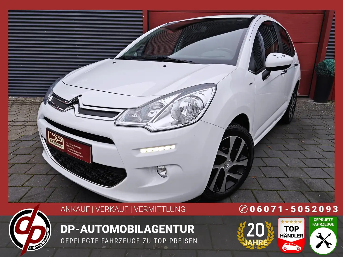 Citroen C3 1.2 "Selection" *KLIMA/BLUETOOTH/PDC* Bianco - 1