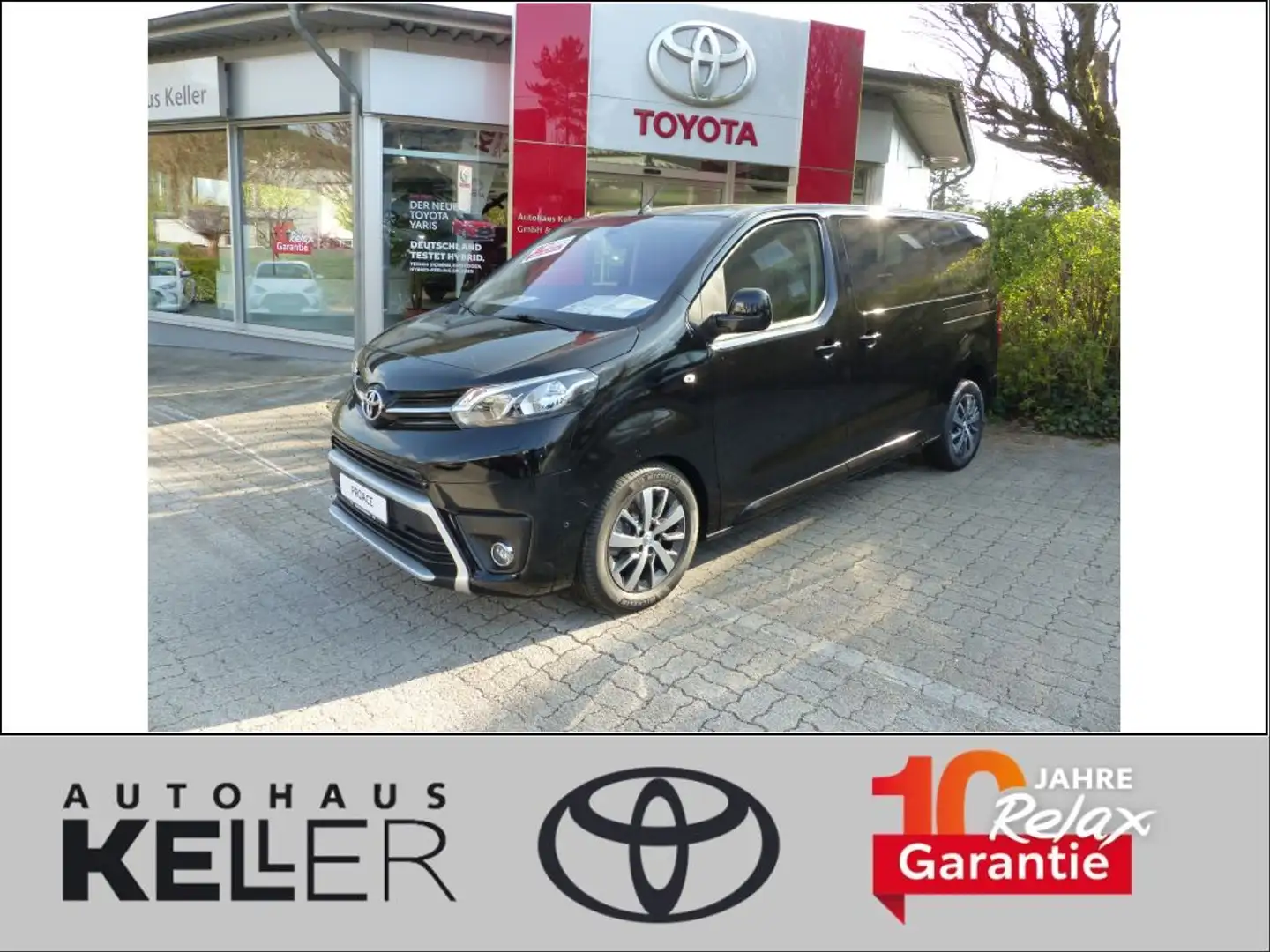 Toyota Proace 2,0-l-D-4D L1 (8-Si.) Autm. Verso Shuttle Plus Schwarz - 2