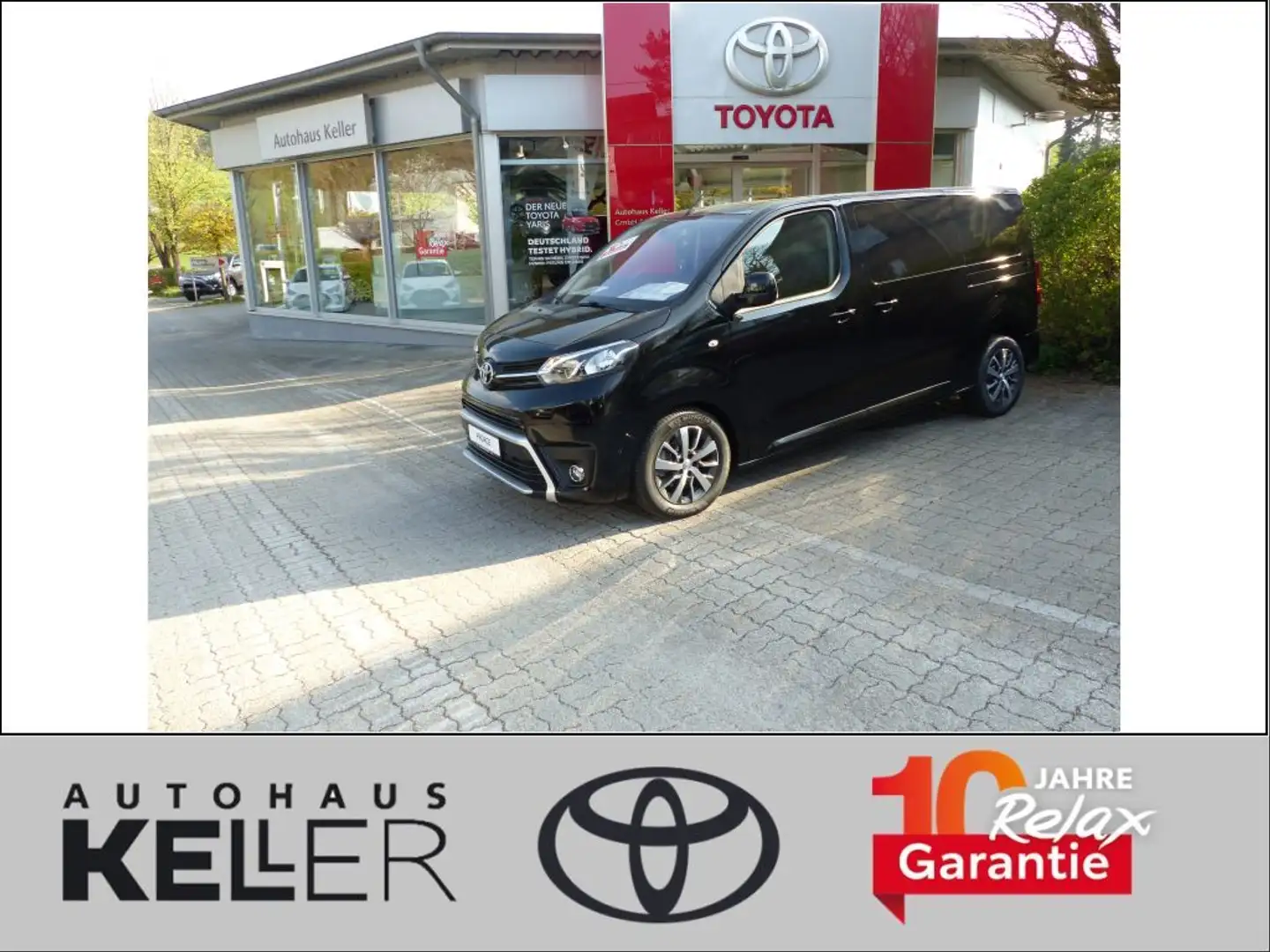 Toyota Proace 2,0-l-D-4D L1 (8-Si.) Autm. Verso Shuttle Plus Schwarz - 1