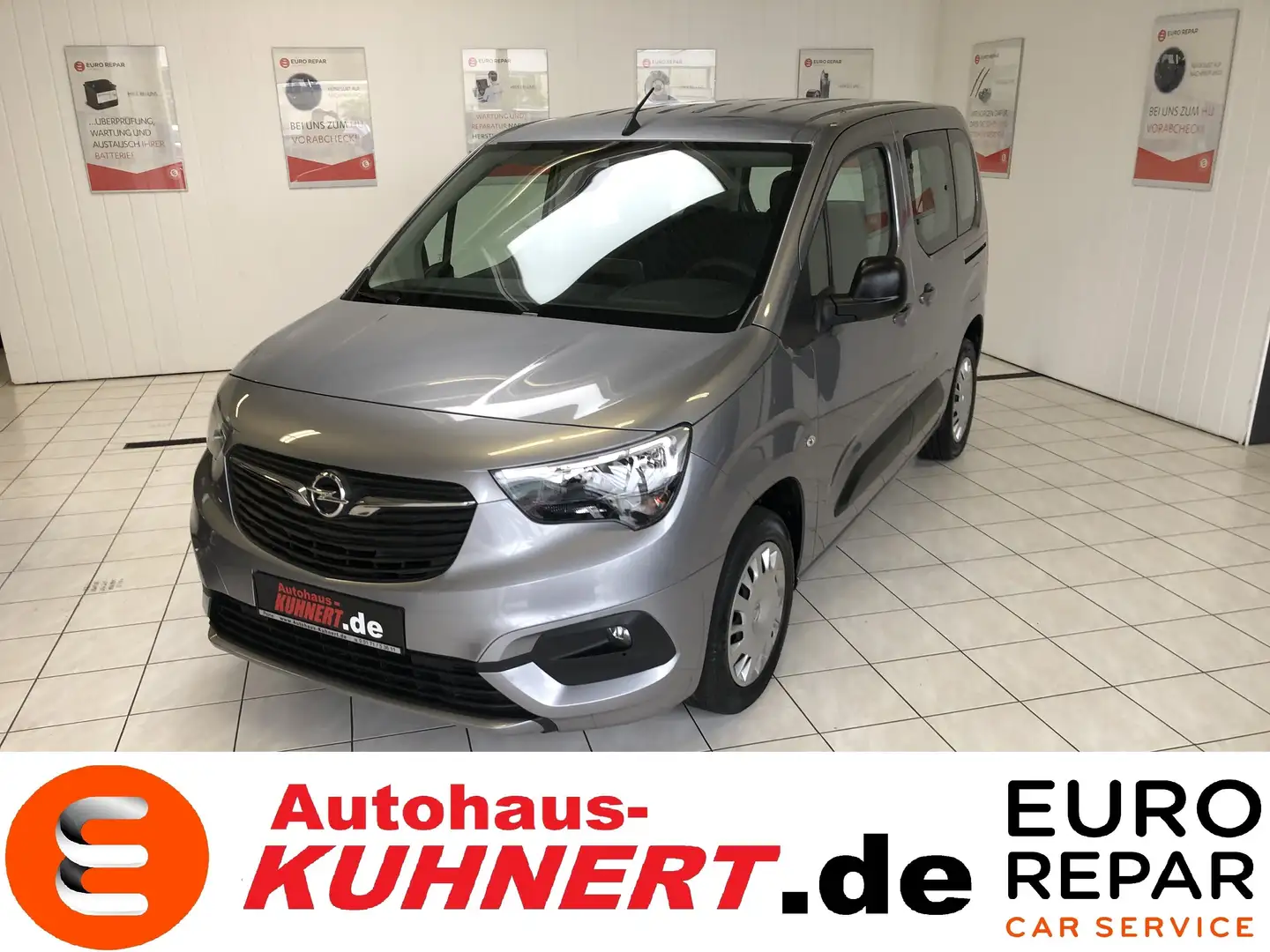 Opel Combo Combo 1.2 Turbo Start und Stop Apple CarPlay ... Grau - 1