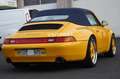 Porsche 993 Carrera 4 Cabrio, gute Historie in gelb/blau Jaune - thumbnail 6