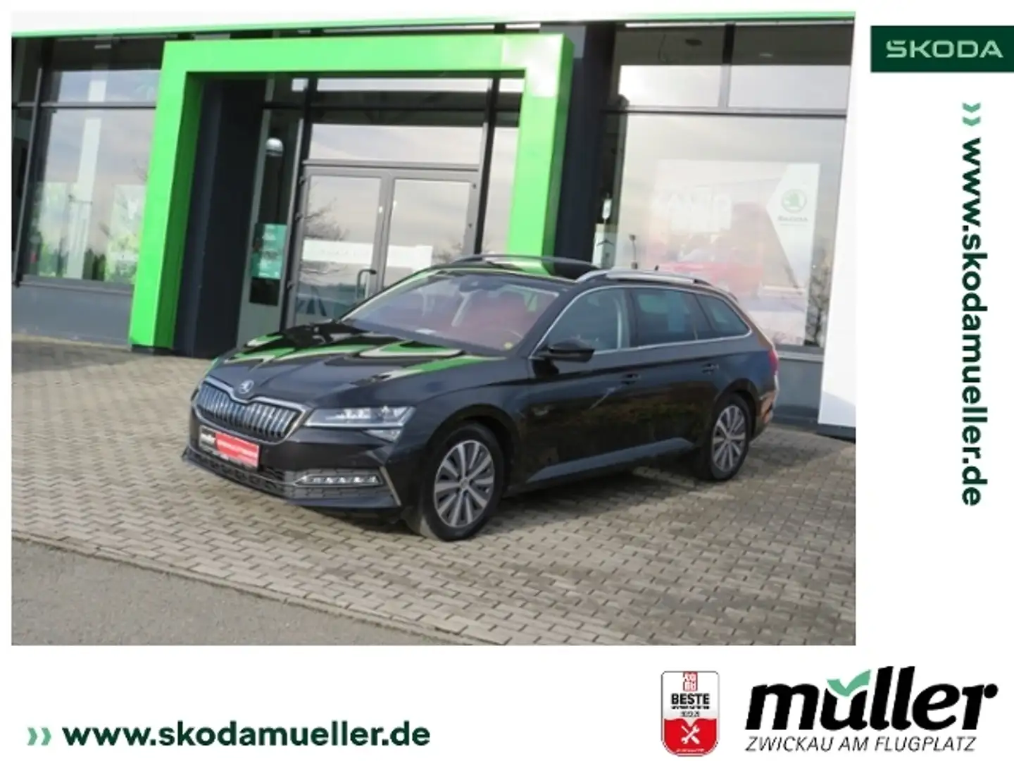 Skoda Superb Combi Style iV AHK beh. FS MEMORY NAVI Schwarz - 1