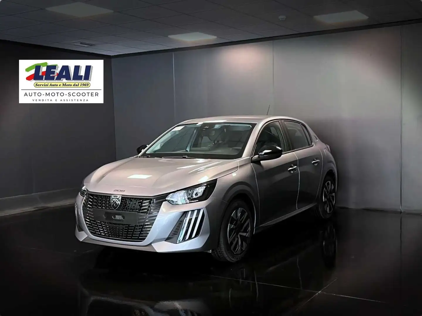 Peugeot 208 208 5p 1.2 PTech 75cv Style Gris - 1