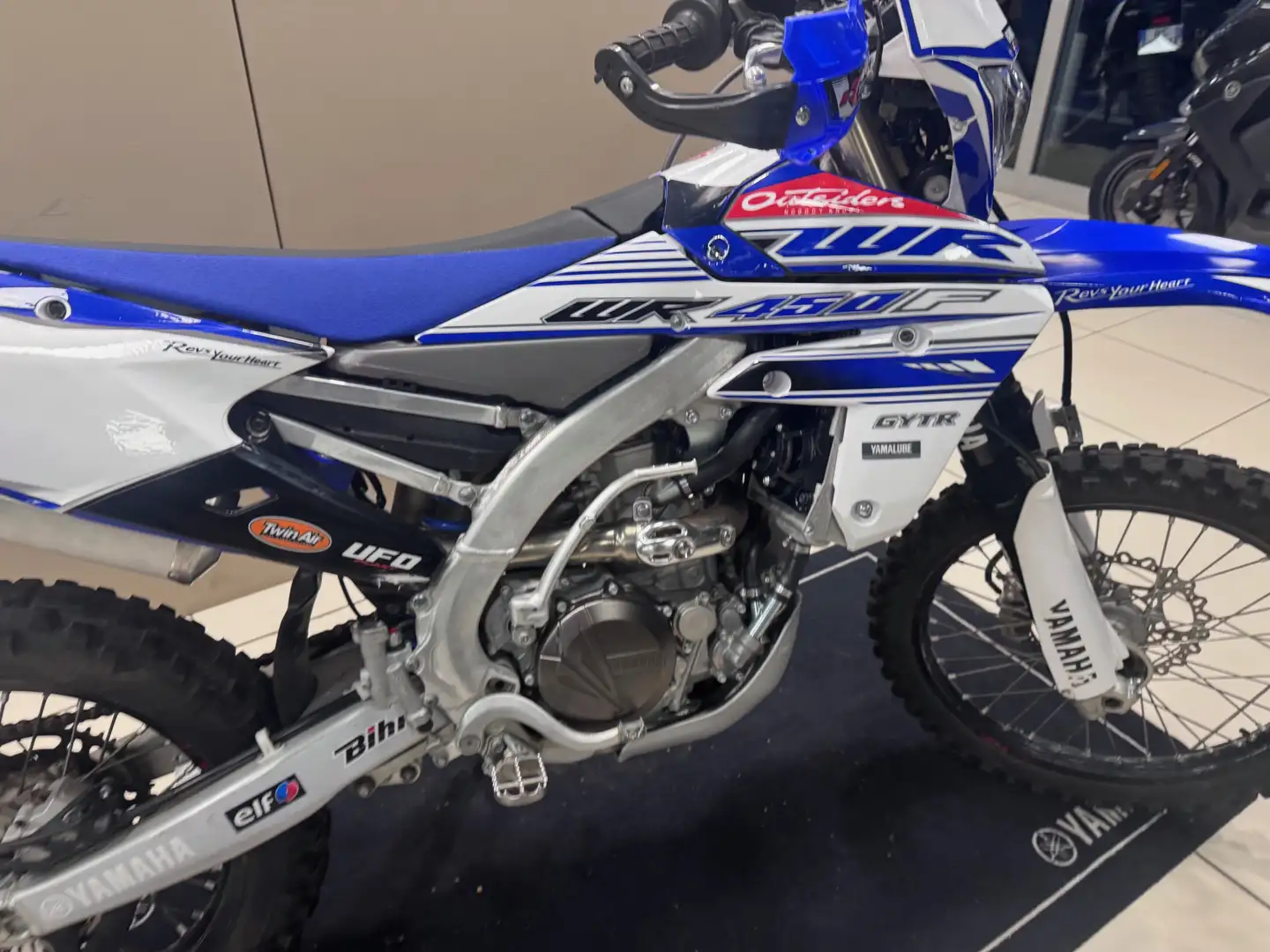 Yamaha WR 450 Blauw - 2