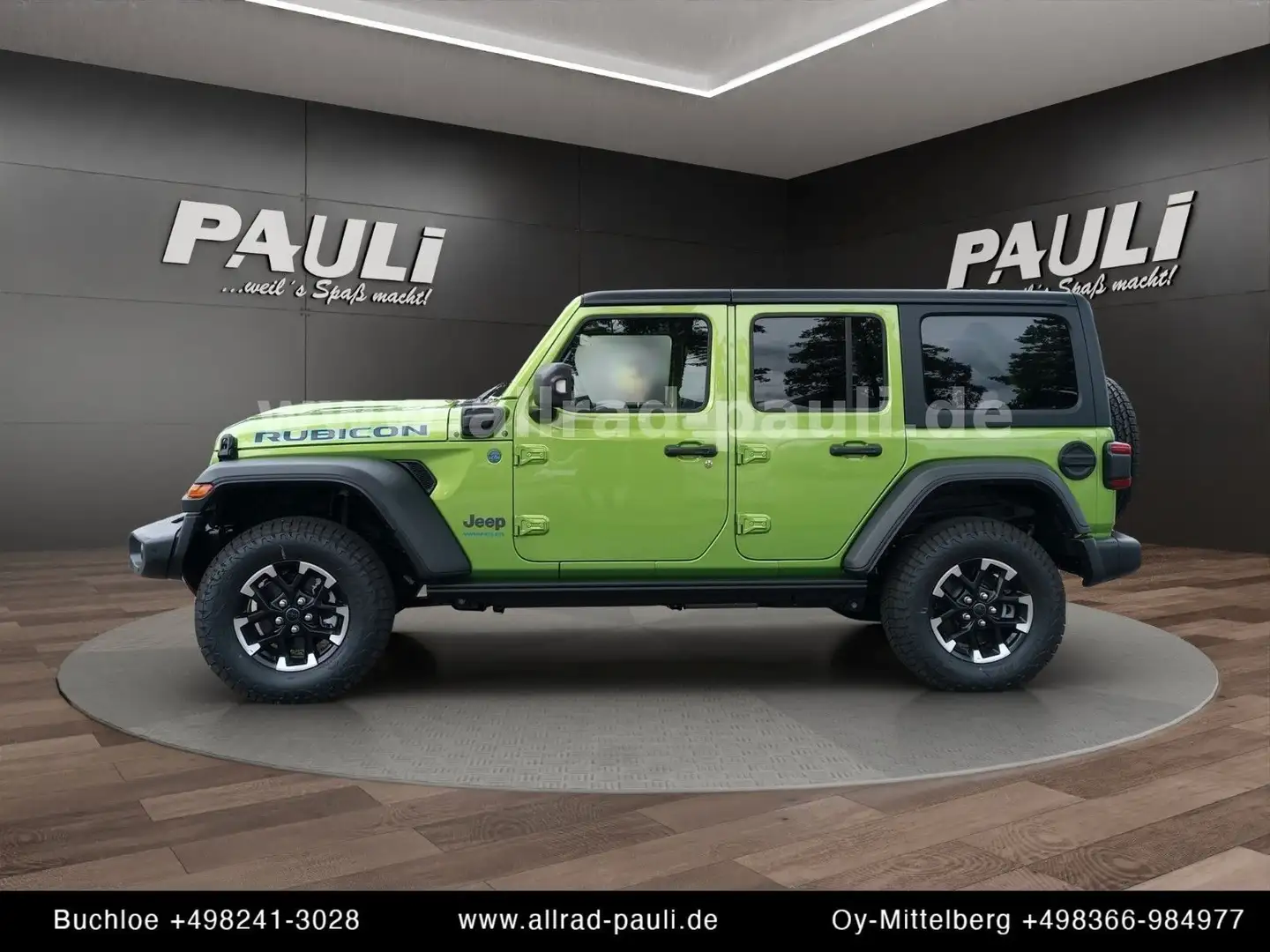 Jeep Wrangler Unlimited 2.0 PHEV Rubicon | PAULI Vert - 2