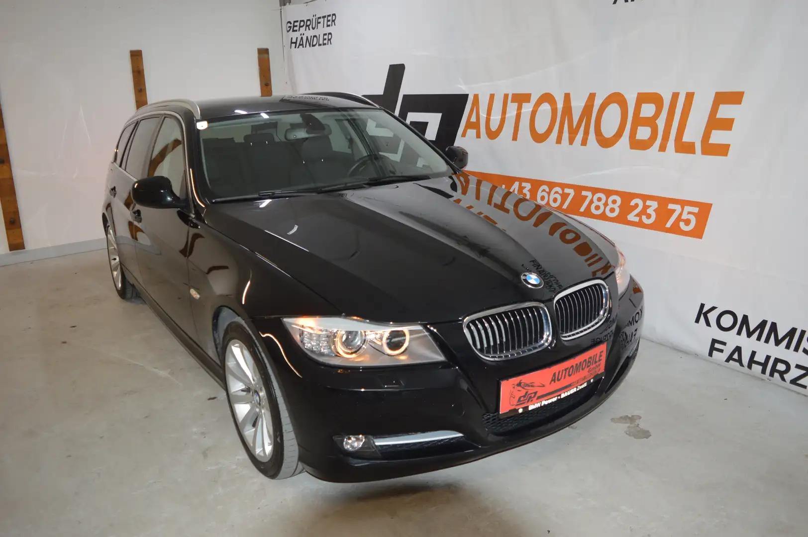 BMW 316 d **2.Besitz**Edition**Xenon**Teilleder** Schwarz - 1