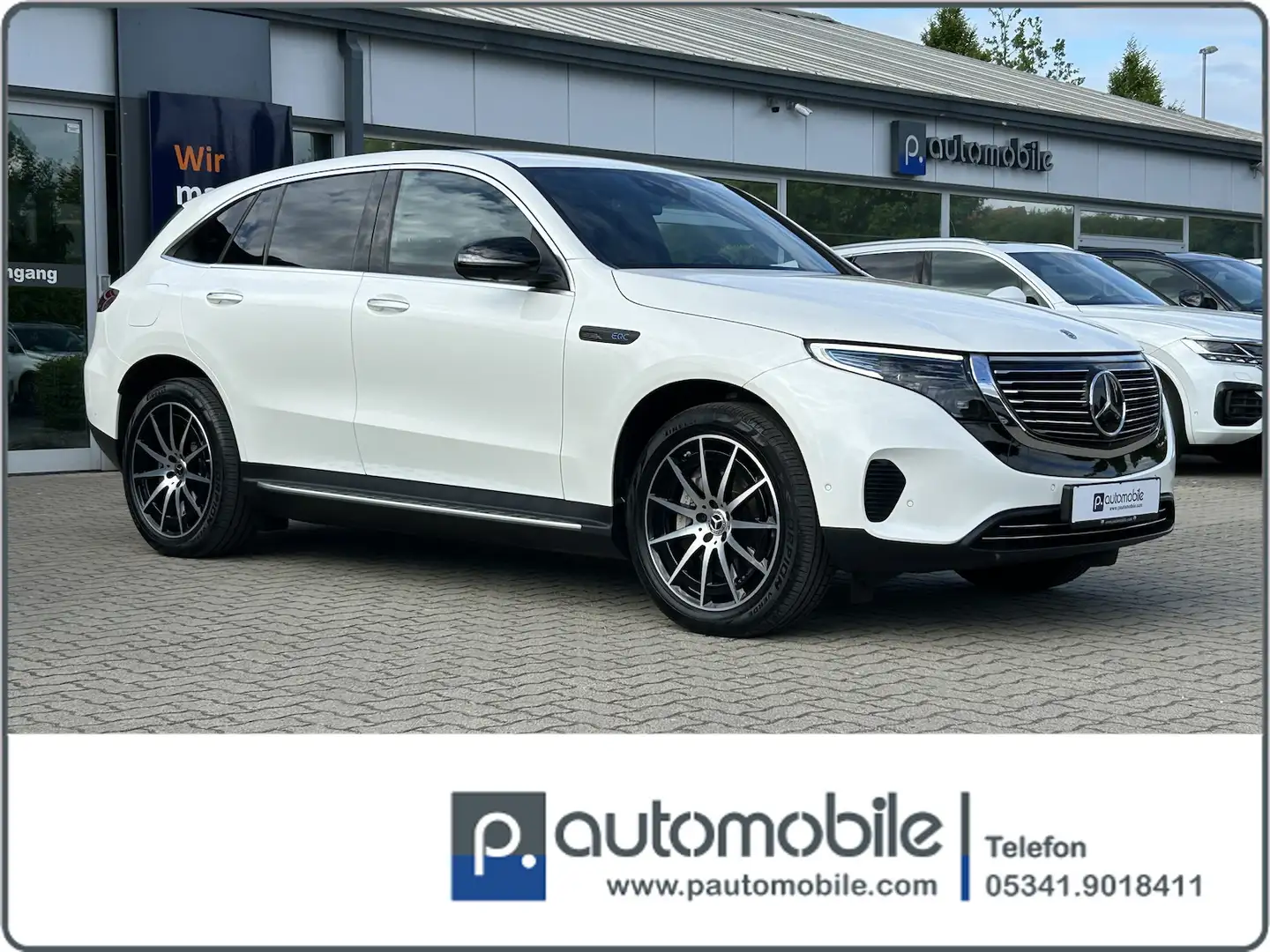 Mercedes-Benz EQC 400 *ACC*DCC*MULTIBEAM*NAVI*360* Wit - 1