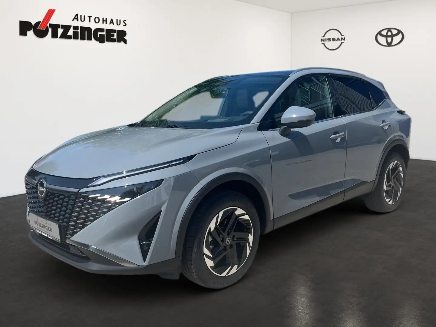 Nissan Qashqai 1.3DIG-T N-Connecta AT,HUD,PGD,Winter Grau - 1