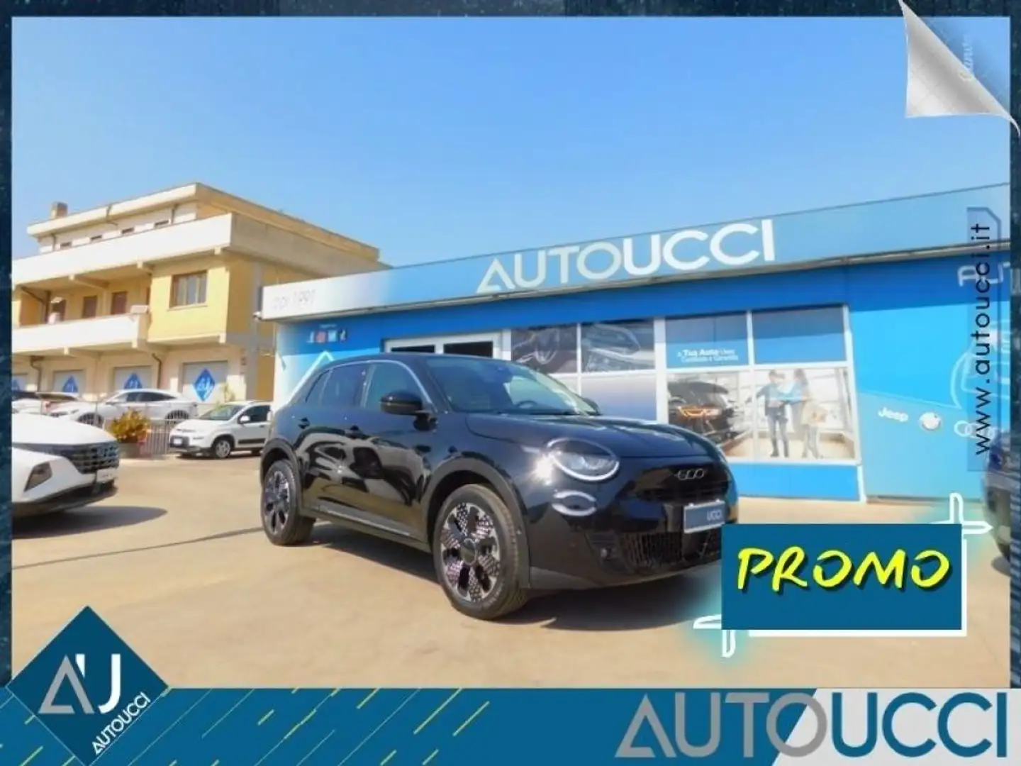Fiat 600 Hybrid 100 CV DCT MHEV La Prima Nero - 1