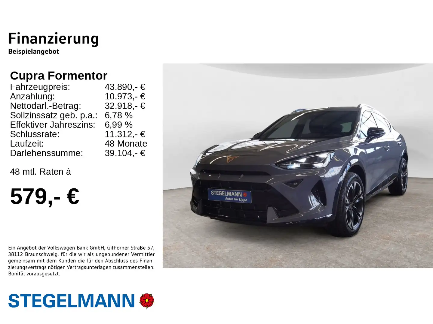 CUPRA Formentor 2.0 TDI DSG AHK Sennheiser Top View Ka Gris - 2