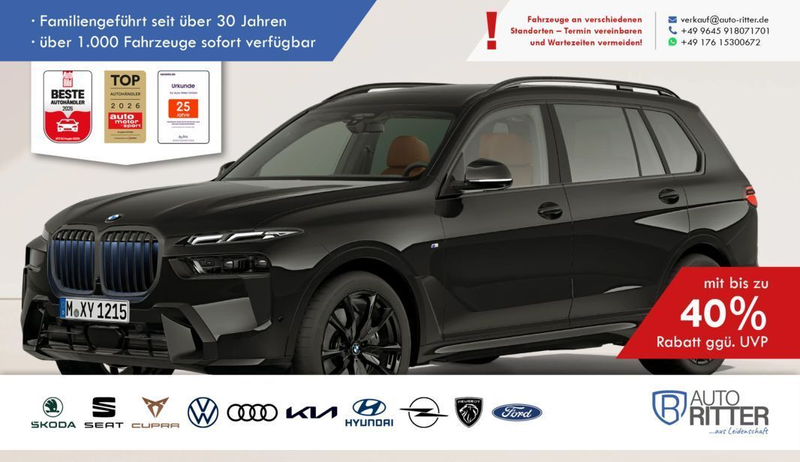 BMW X7 M Sportpaket Pro HuD|Stand-Hzg|RFK|PANO|Na...