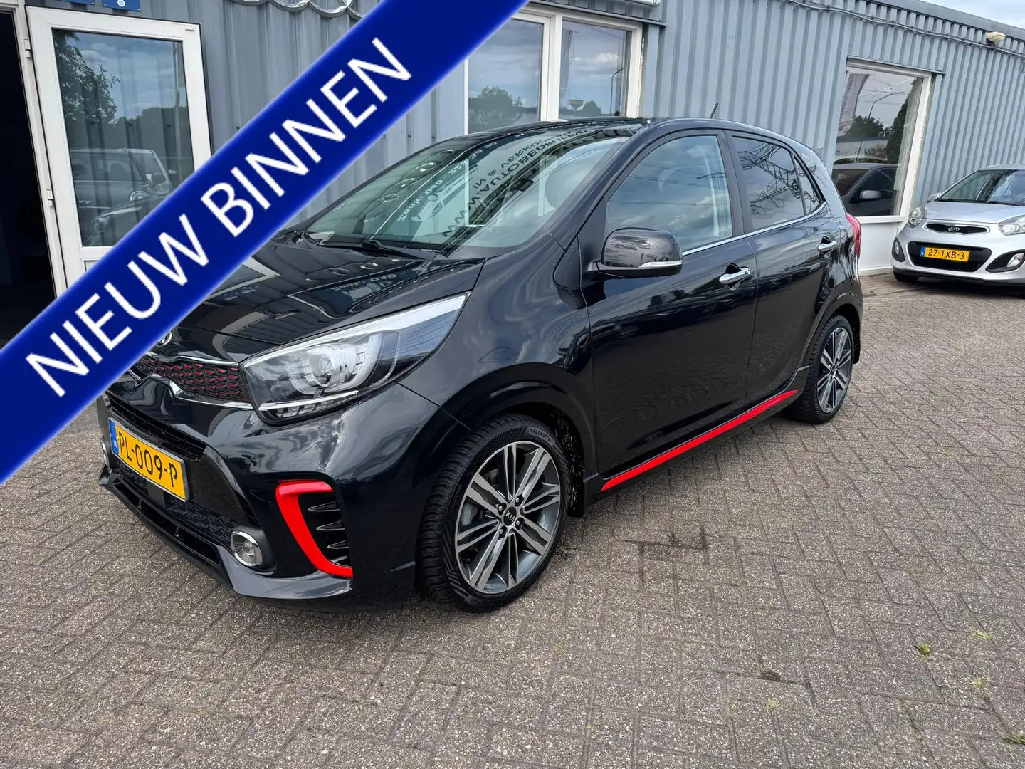 Kia Picanto 1.2 CVVT GT-Line Zwart - 1