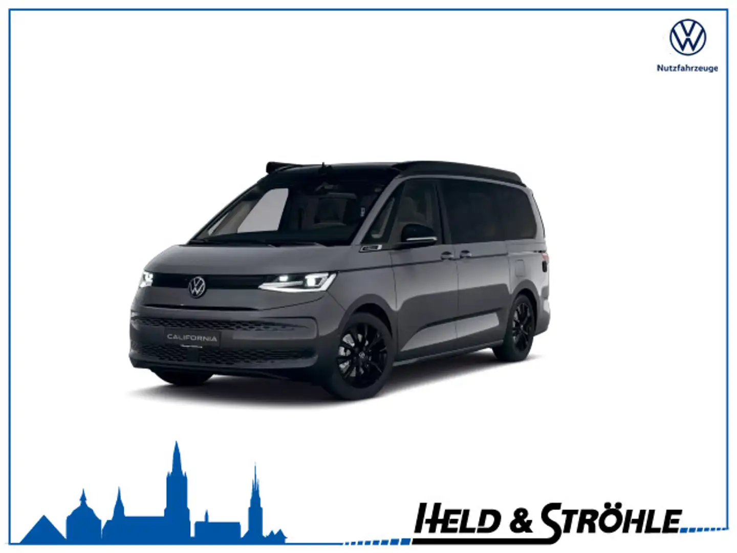 Volkswagen T7 California Beach Tour eHybrid 4M 18" AHK STHZ Grau - 1