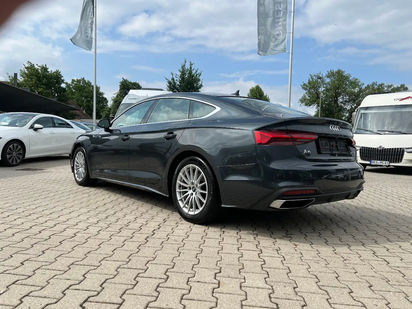 Audi A5 Sportback 40 TDI Quattro *LED Navi DAB ACC* Grau - 2