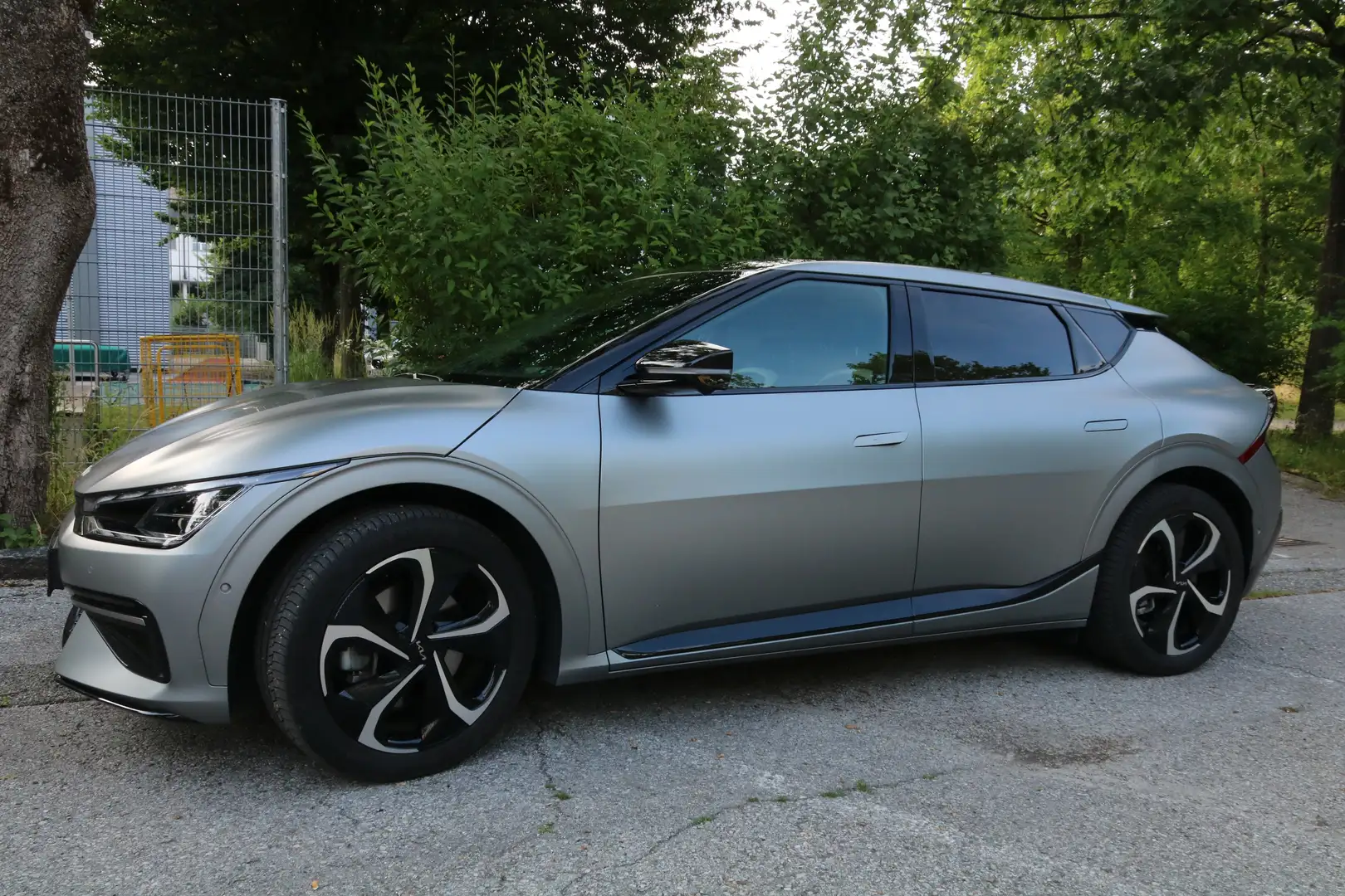 Kia EV6 EV6 AWD 77,4kWh GT-Line Premium Vollausstattung Grau - 2