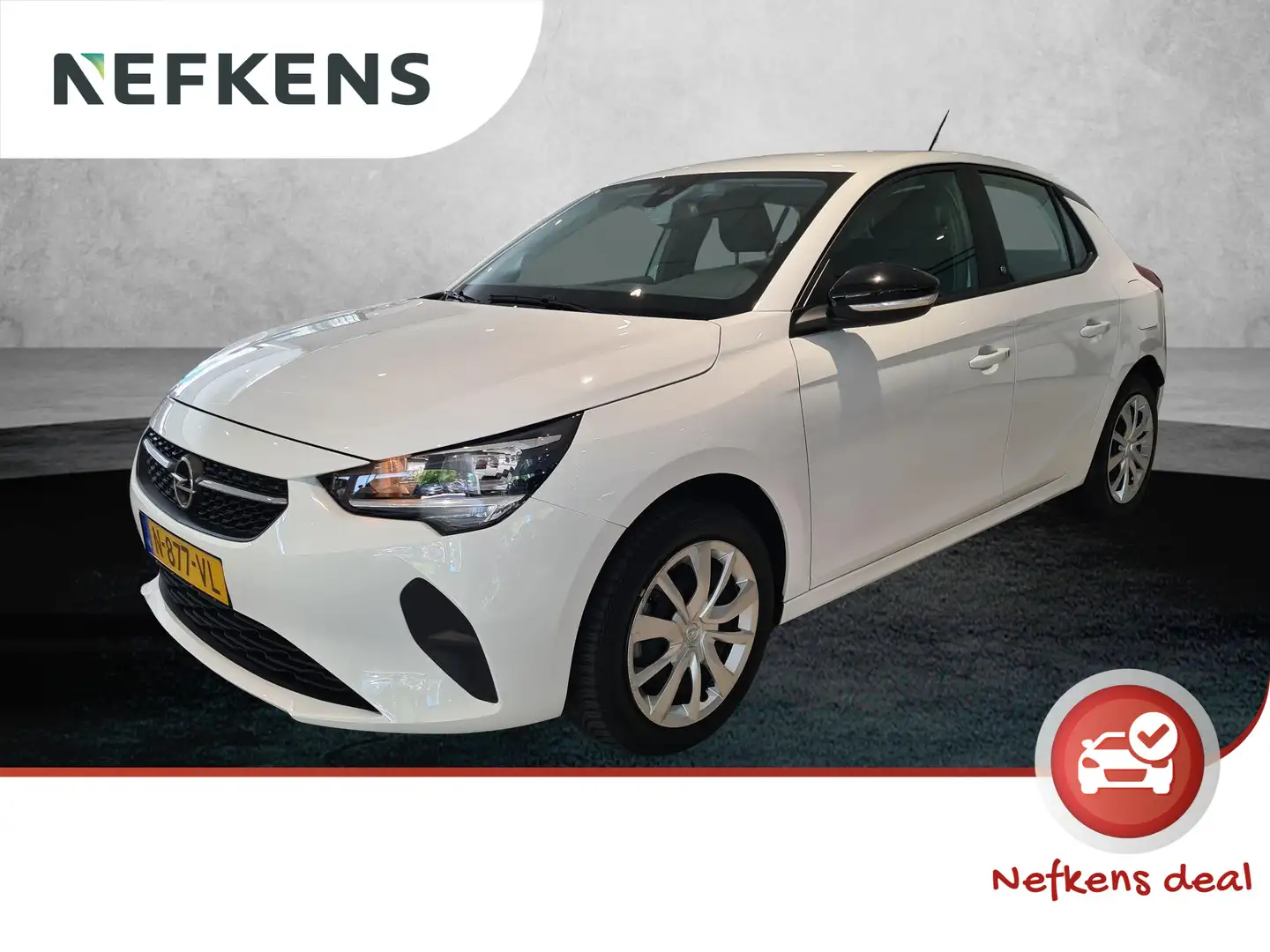 Opel Corsa-e 136 pk Edition 50kWh | 1ste eigenaar | ACCURAPPORT Wit - 1
