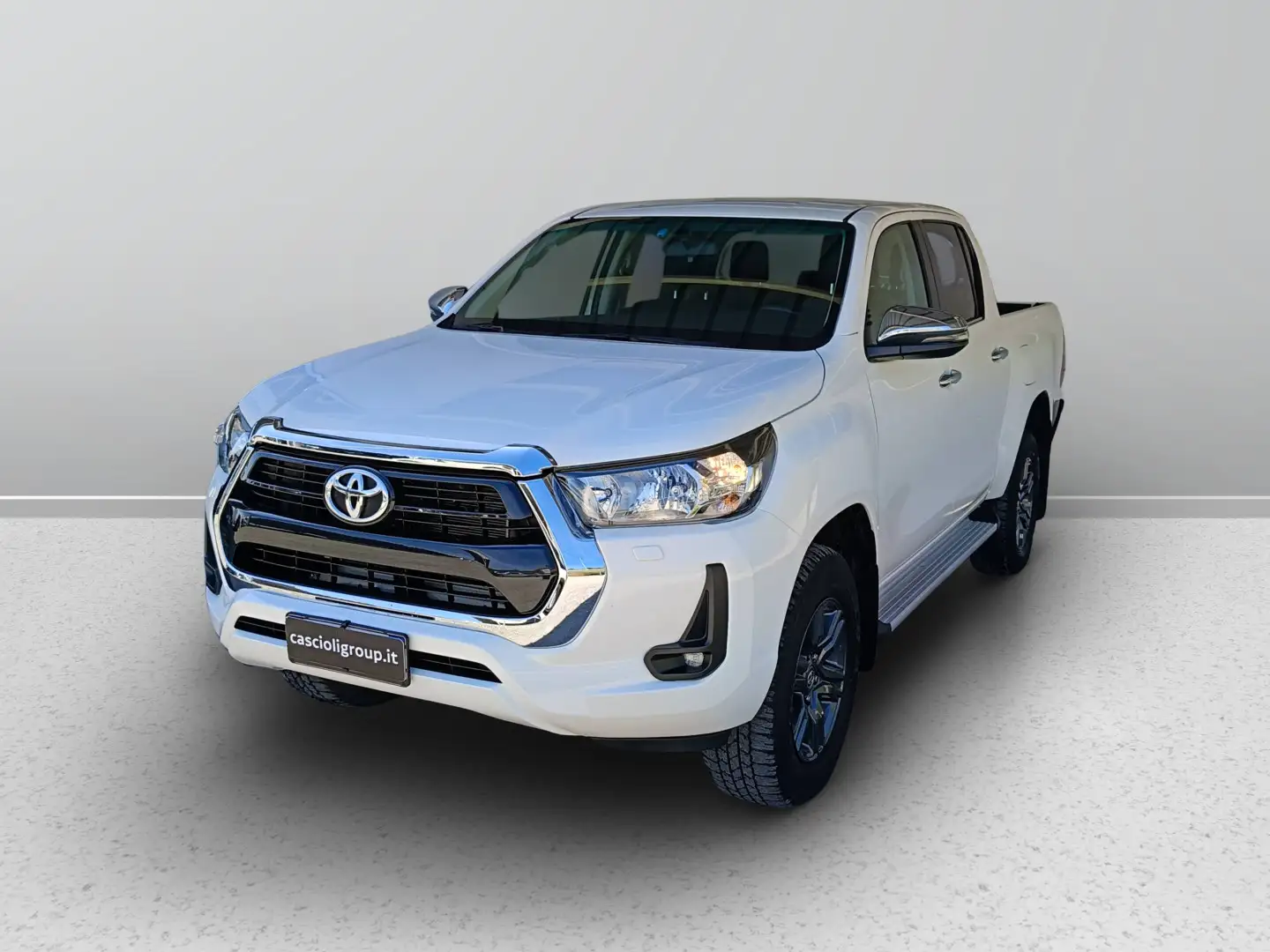 Toyota Hilux Extra Cab 2.4 D-4D Comfort Blanc - 1