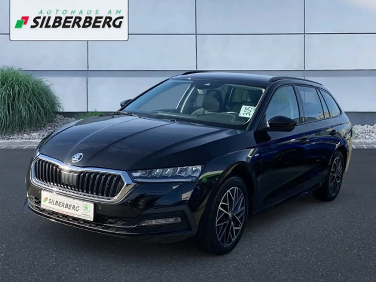 Skoda Octavia Combi Clever 2.0TDI NAVI KESSY LED Schwarz - 2