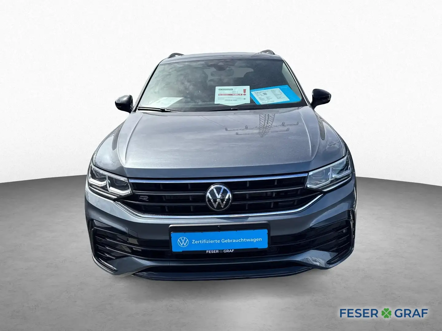 Volkswagen Tiguan Allspace R-Line 2.0 TSI DSG 245PS Grau - 2