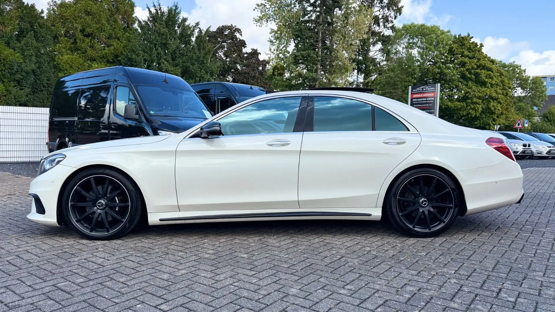 Mercedes-Benz S 350 d AMG S63-P PANO NACHT-S CHAUFFEUR VOLL Blanc - 2