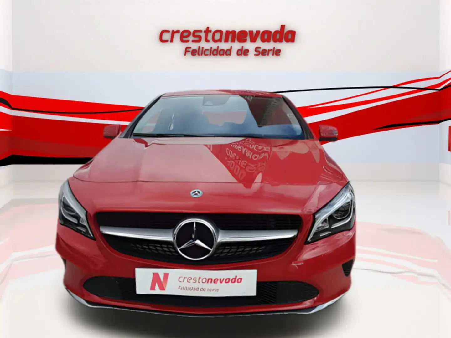 Mercedes-Benz CLA 200 d Rood - 2